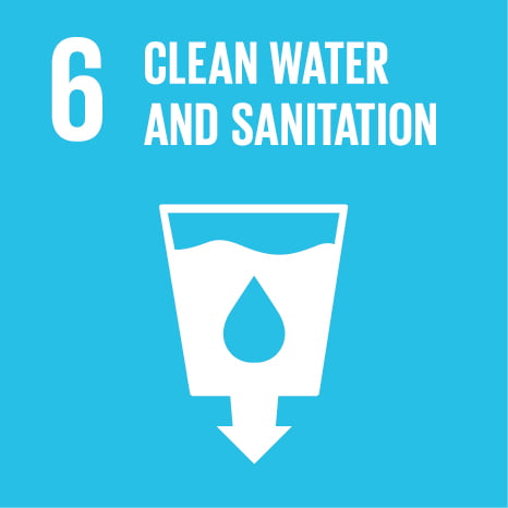 sustainable development goal 6 clean water and sanitation icon